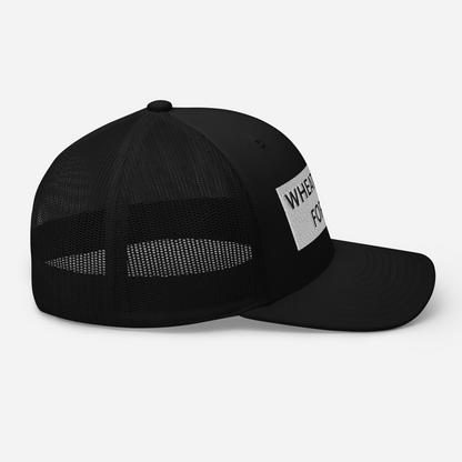 Trucker Cap - Wheatgrass For All - Black